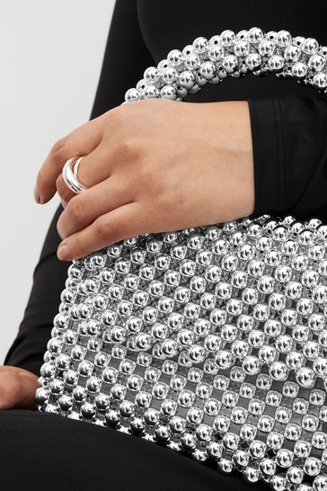 Silver ball bag new arrivals