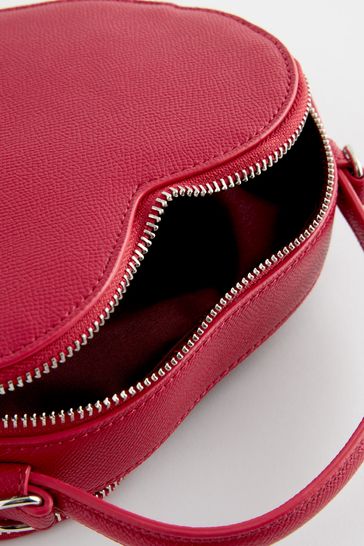 Red heart cheap crossbody bag