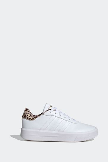 Black and white leopard print adidas shoes best sale
