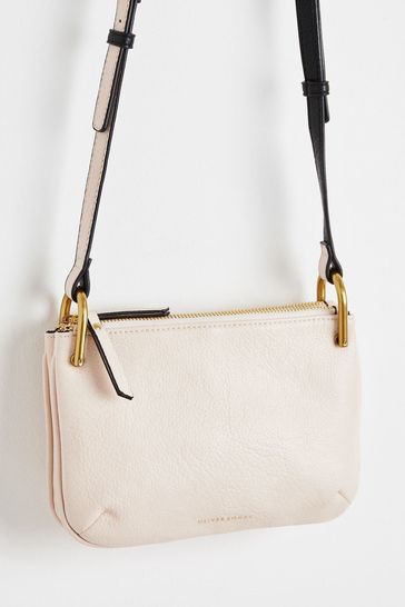 Double pocket hot sale crossbody bag