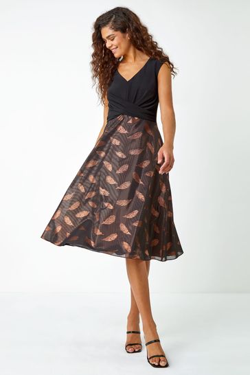 Roman best sale skater dress