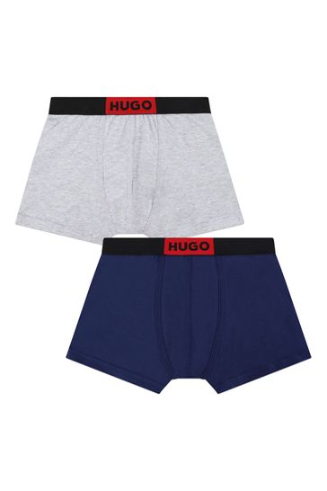 HUGO Blue Boxers 2 Pack