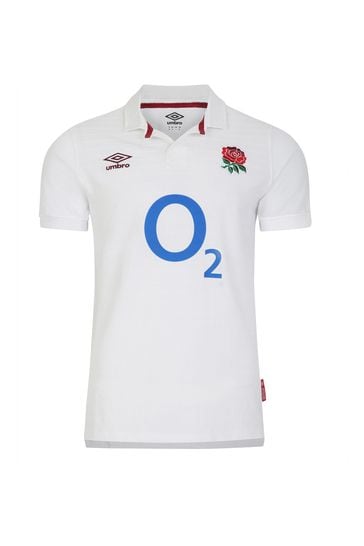 Umbro Cream White England Home Classic Rugby Jersey