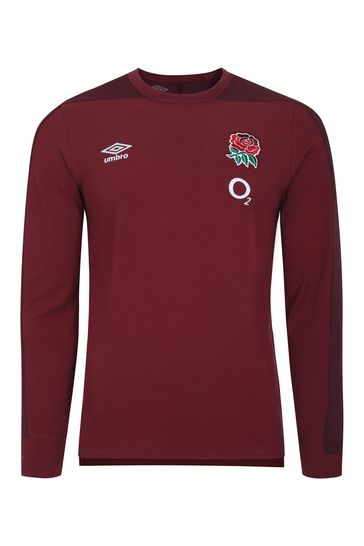 Buy Umbro Red England Presentation Rugby T Shirt from Next Luxembourg