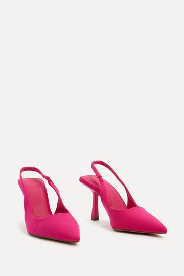 Pink kitten 2024 heel sandals uk