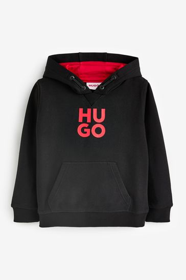 HUGO Red Logo Hoodie