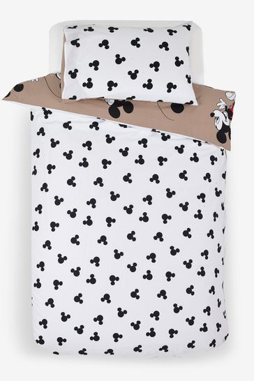 Buy Mickey Mouse 100 Cotton Duvet Cover and Pillowcase Set from Next Bahrain