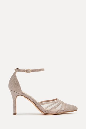 Rose gold court heels cheap