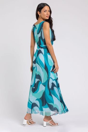 Lurina print maxi best sale dress