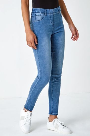 Roman Blue Originals Full Length Denim Jeggings