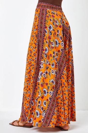Boho maxi skirt uk sales