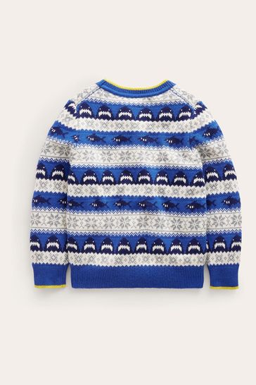 Blue red white deals jumper