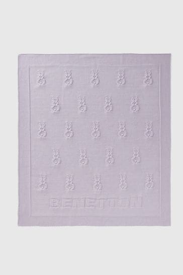 Benetton Purple Blanket