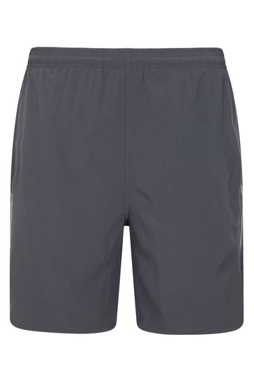 Mountain Warehouse Grey Mens Motion 2 in 1 Active Running Shorts