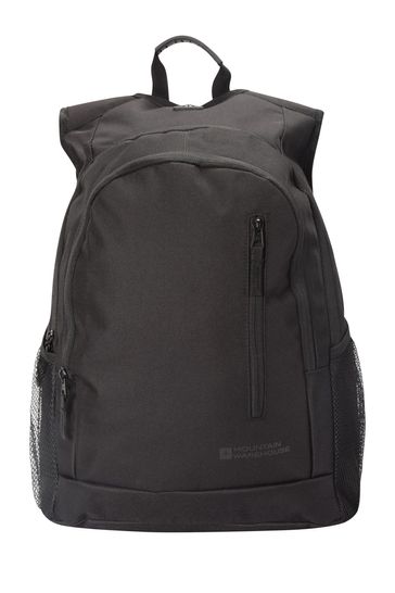 Mountain Warehouse Black Fawkes 20 Litre Rucksack Bag