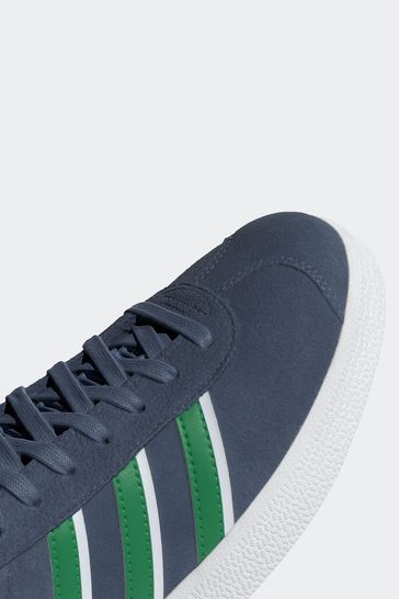 Mens adidas gazelle blue sale