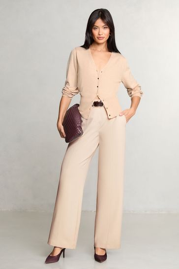 Lipsy button cocoon cardigan hotsell