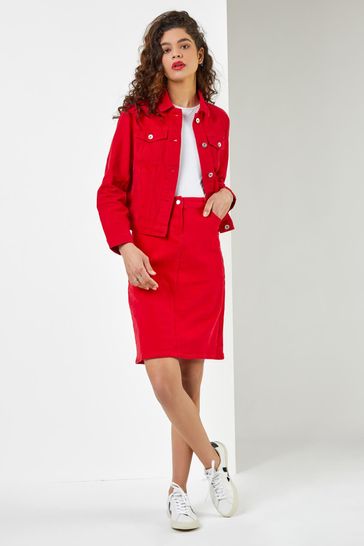 Buy Roman Classic Washed Denim Jacket from the Laura Ashley online
