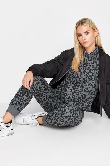 Petite leopard print leggings clearance