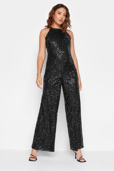 Tall halter neck jumpsuit outlet