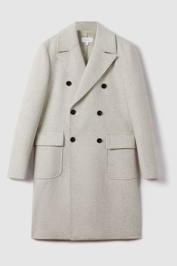 Mango herringbone coat cheap
