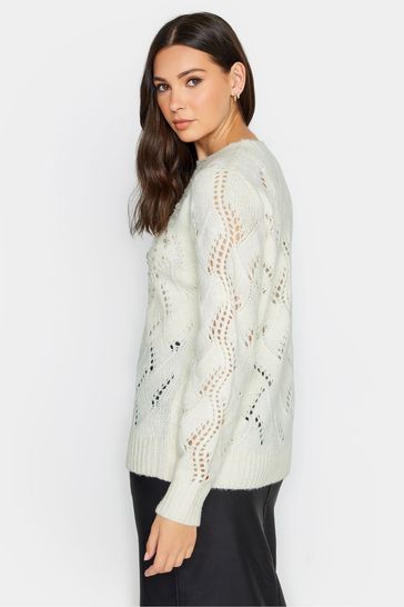 Long Tall Sally Natural Embellished Jumper