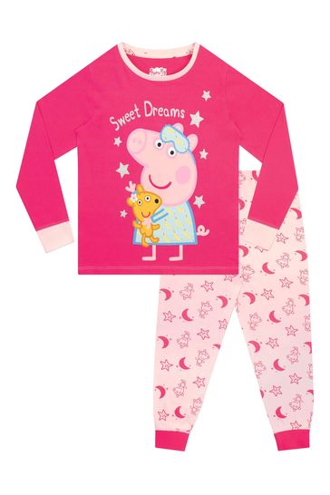Buy Character Pink Peppa Pig 100 Cotton Pyjamas from Next Turkey
