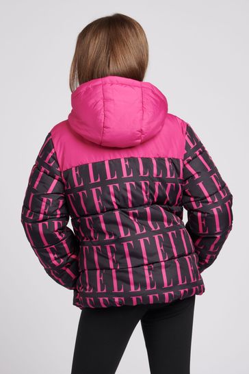 Elle black 2025 padded coat