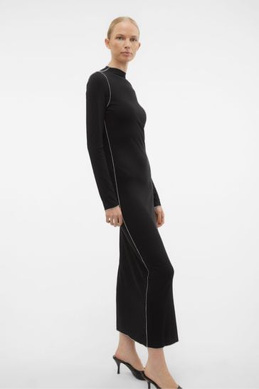 Vero moda black maxi dress 2025