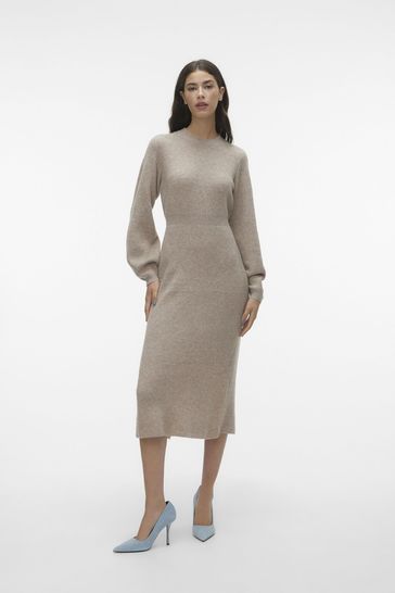 Long winter store jumper dress
