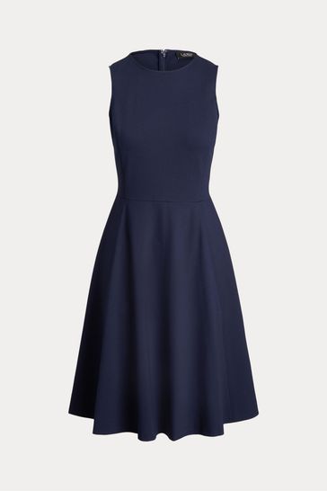 Navy blue ponte hotsell dress