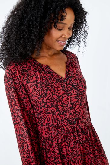 Roman red and black dress hotsell