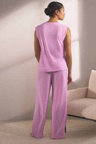 Linen blend pyjamas new arrivals