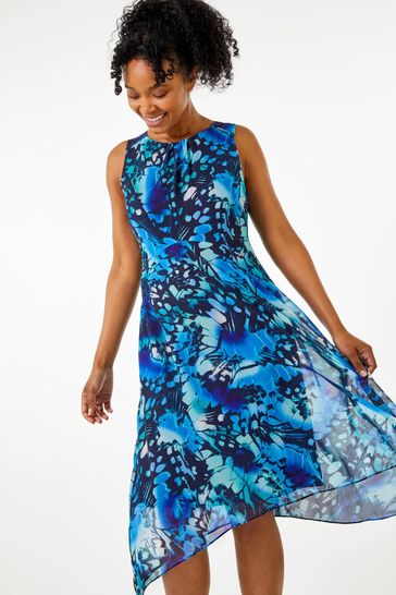 Midi hanky 2025 hem dress
