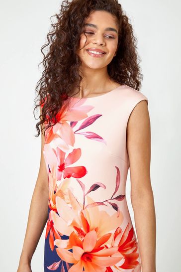 Stretch hot sale shift dress