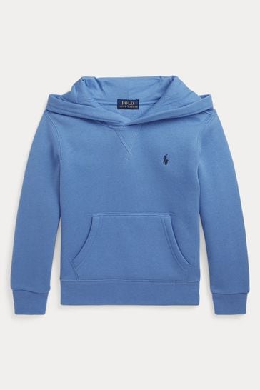 Buy Polo Ralph Lauren Blue Fleece Hoodie from Next Netherlands