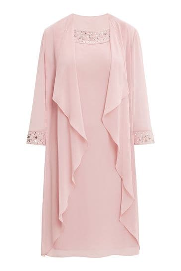Blush sales chiffon jacket