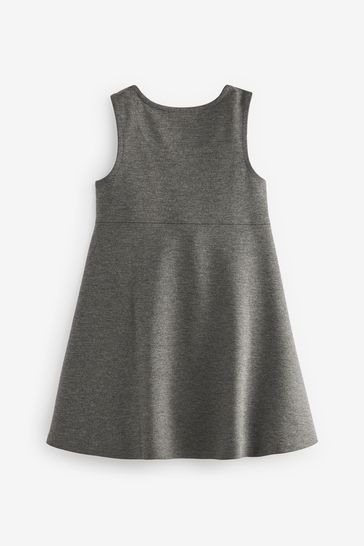 Buy Clarks Grey Clarks School Ponte Pinafore Dress from Next Bahrain