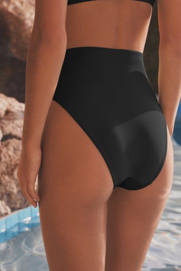 High leg black bikini bottoms uk hotsell