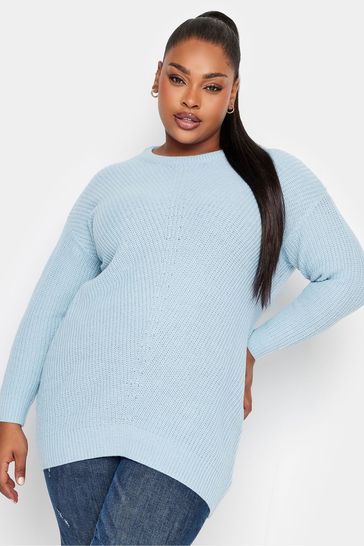 Grey sale blue jumper