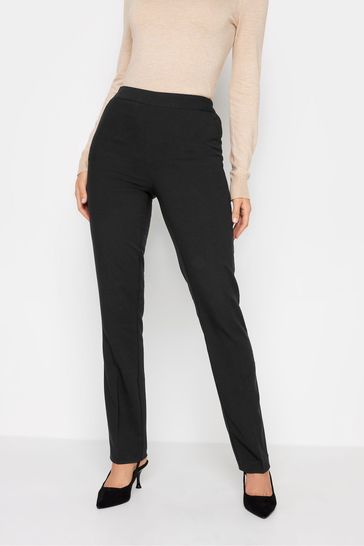 Black 2025 straight trousers