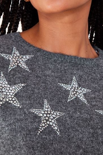 Next grey sale star jumper