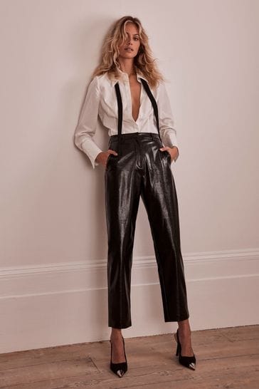 Where can i store buy leather trousers