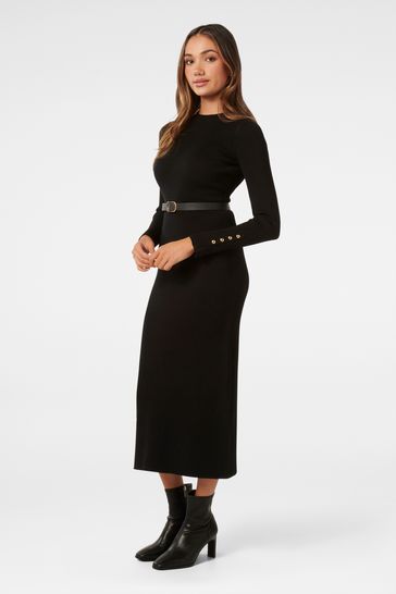 Midi knit dress hot sale