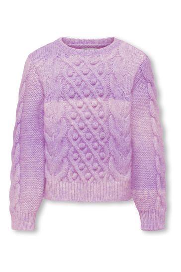 Buy ONLY KIDS Cosy Cable Knit Jumper from Next Bahrain