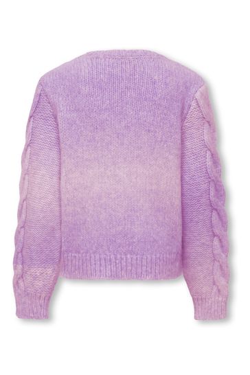 Kids cable knit jumper deals