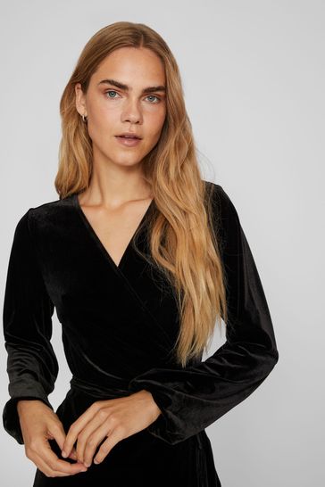 Vila online wrap dress