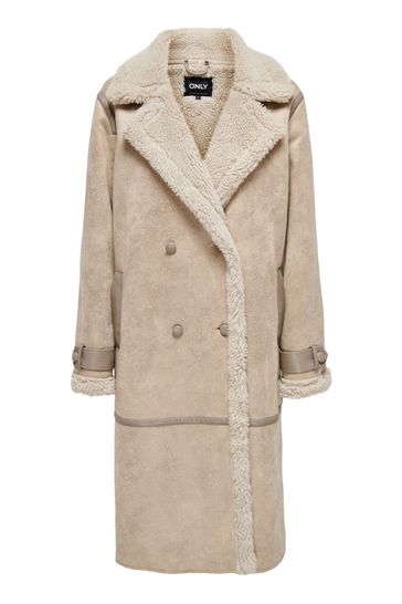 Only longline teddy sales coat