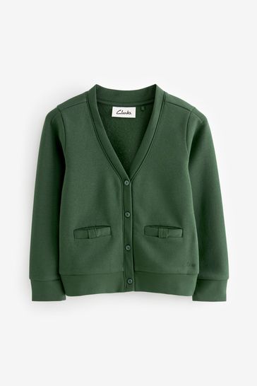 Clarks Green School Sweat Cardigan