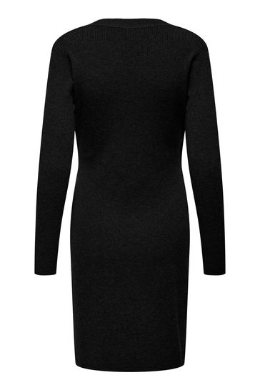 Black mini jumper dress online